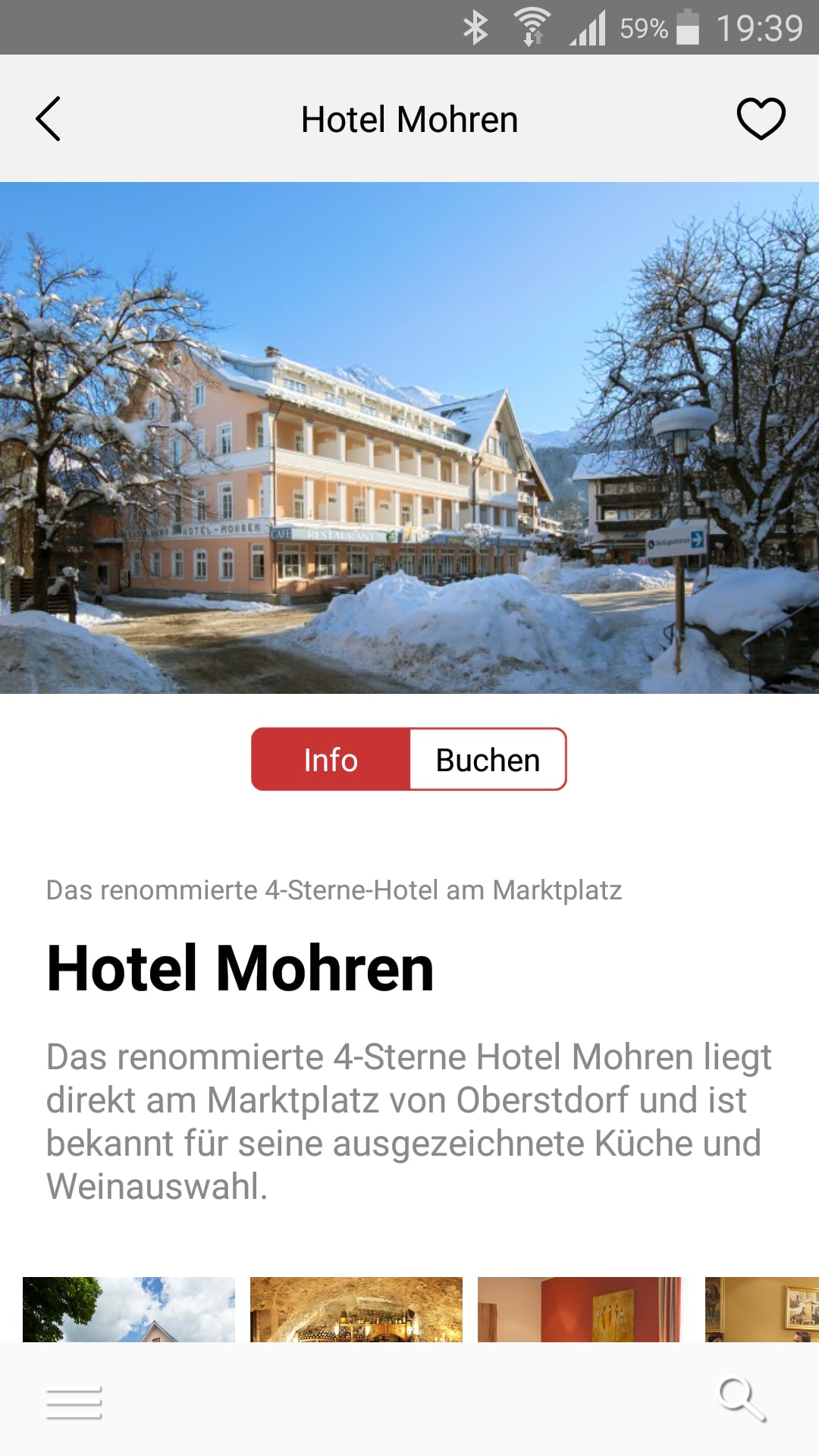 Oberstdorf – Screenshot Android